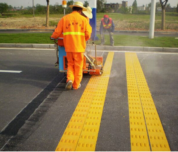 成都道路標線涂料--德陽德茂路