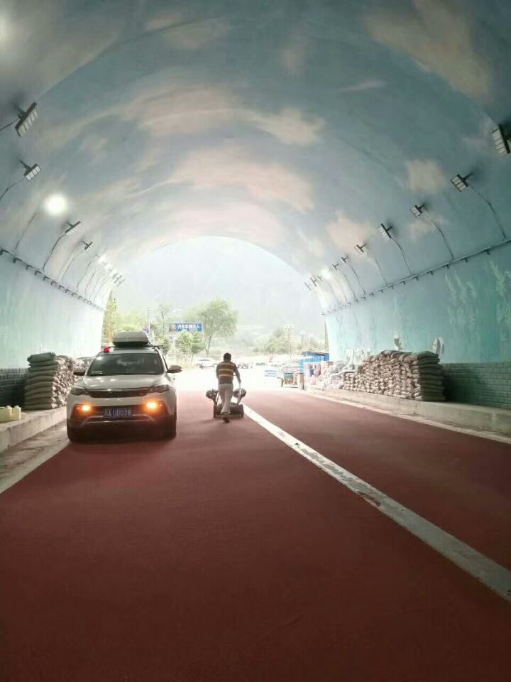 四川道路標(biāo)線涂料成功案例